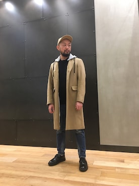 「Danner（ダナー）のアイテム（その他シューズ）」を使った、INOUEさん（メンズ・170cm）の秋コーディネート