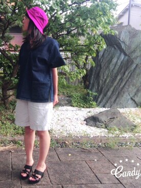 いづるさん（レディース・160cm）の夏コーディネート