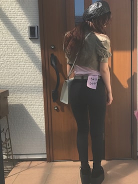 「-5kgjean」｜MIUさん（レディース・153cm）の秋コーディネート