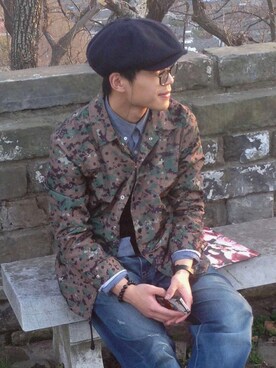 背影与眸子さんのコーディネート