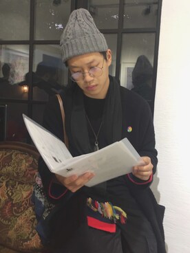 背影与眸子さんのコーディネート