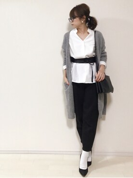 yuさん（レディース・153cm）の冬コーディネート