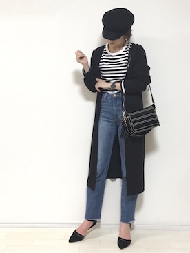 yuさん(レディース・153cm)の春コーディネート