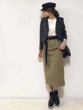 yuさん（レディース・153cm）の春コーディネート