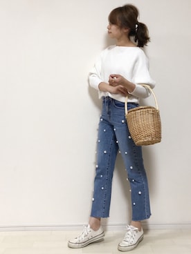 yuさん（レディース・153cm）の春コーディネート