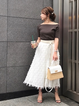 yuさん（レディース・153cm）の春コーディネート