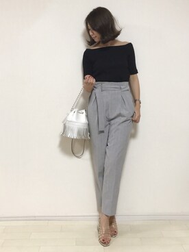 yuさん（レディース・153cm）の夏コーディネート