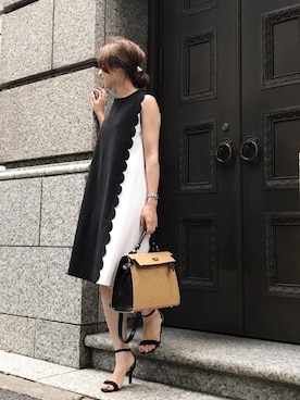 「Fleur（フルール）のアイテム」を使った、yuさん（レディース・153cm）の夏コーディネート