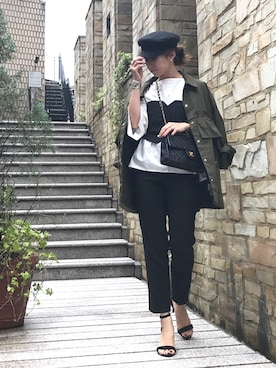 yuさん（レディース・153cm）の秋コーディネート