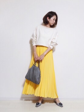 yuさん（レディース・153cm）の春コーディネート