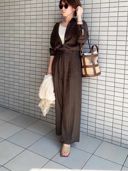 美品★FRAY I.D★異素材切替ジャンプスーツ0/オフホワイト/オールインワン オールインワン｜FRAY I.D（フレイ アイディー）の通販サイト