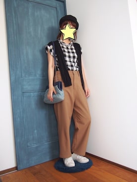 「iriiri（イリイリ）のアイテム」を使った、moyaさん（レディース・166cm）の春コーディネート