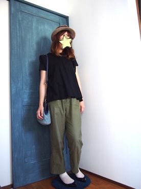 「Marilyn Moon（マリリンムーン）のアイテム」を使った、moyaさん（レディース・166cm）の夏コーディネート