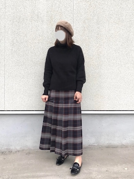 moyaさん（レディース・166cm）の冬コーディネート