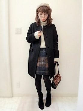 maamin♡さん（レディース・156cm）の冬コーディネート
