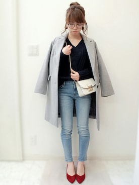 maamin♡さん（レディース・156cm）の冬コーディネート