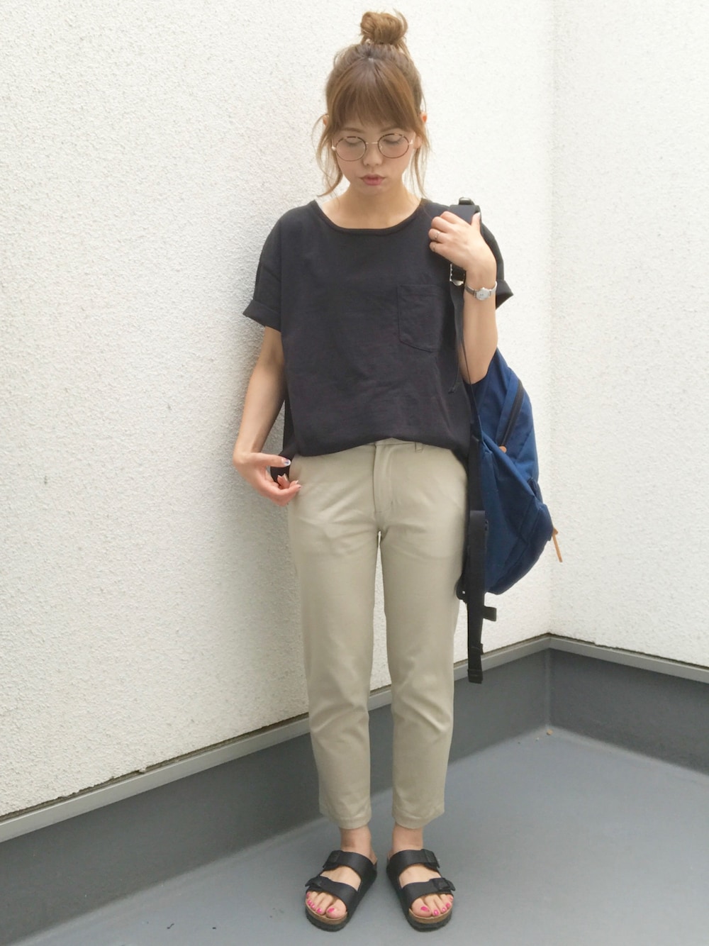 maamin♡さんの「ドツメテンジクワイドポケットTシャツ_#（JOURNAL STANDARD）」を使ったコーディネート