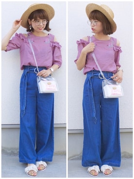 maamin♡さん（レディース・156cm）の夏コーディネート