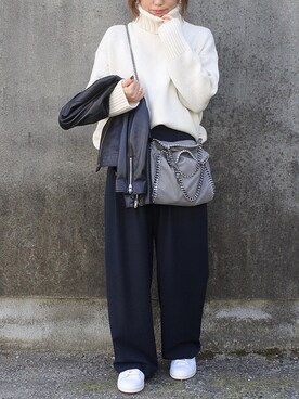 「Spick & Span（スピックアンドスパン）のアイテム（ジャケット/アウター）」を使った、maamin♡さん（レディース・156cm）の冬コーディネート