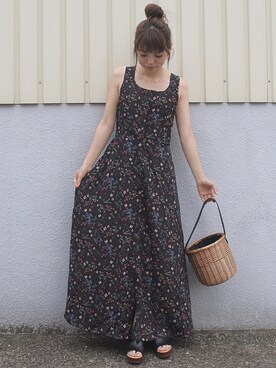 「GRL（グレイル）のアイテム（ピアス（両耳用））」を使った、maamin♡さん（レディース・156cm）の夏コーディネート