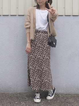 「GRL（グレイル）のアイテム（ピアス（両耳用））」を使った、maamin♡さん（レディース・156cm）の秋コーディネート