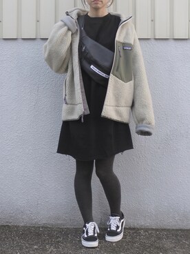 「レトロX」｜「アイテム（ワンピース/ドレス）」を使った、maamin♡さん（レディース・156cm）の秋コーディネート