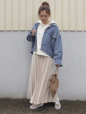 maamin♡さん（レディース・156cm）の春コーディネート