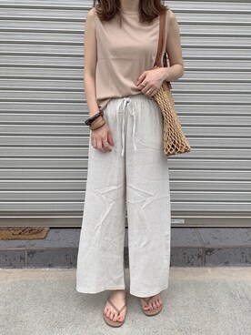 「GRL（グレイル）のアイテム（リング）」を使った、maamin♡さん（レディース・155cm）の夏コーディネート