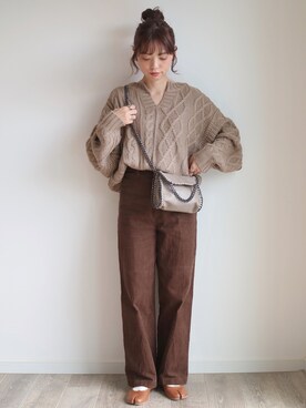 maamin♡さん（レディース・156cm）の秋コーディネート