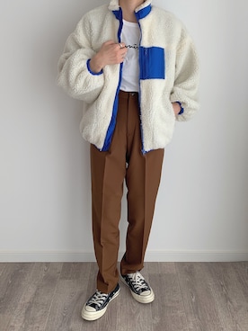「ADOLESCENCE （アドレセンス）のアイテム」を使った、maamin♡さん（レディース・156cm）の冬コーディネート