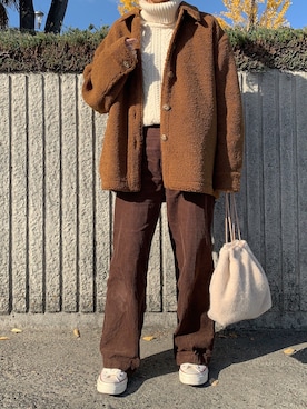 maamin♡さん（レディース・156cm）の冬コーディネート