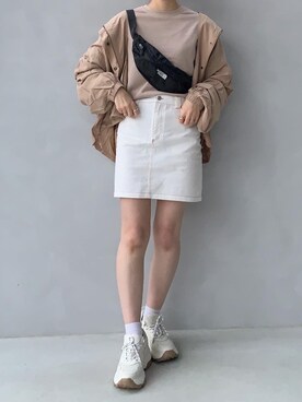 「ADOLESCENCE （アドレセンス）のアイテム」を使った、maamin♡さん（レディース・156cm）の冬コーディネート