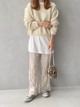 maamin♡さん（レディース・156cm）の春コーディネート