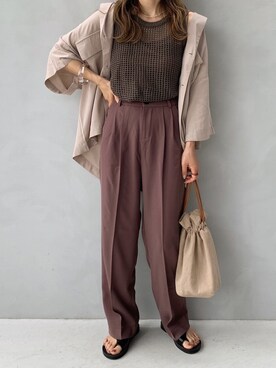 「GRL（グレイル）のアイテム（リング）」を使った、maamin♡さん（レディース・156cm）の夏コーディネート