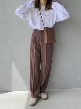 「GRL（グレイル）のアイテム（リング）」を使った、maamin♡さん（レディース・156cm）の秋コーディネート