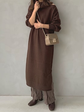 「GRL（グレイル）のアイテム（リング）」を使った、maamin♡さん（レディース・156cm）の秋コーディネート