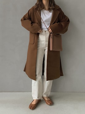 「Cheri（シェリ）のアイテム（ジャケット/アウター）」を使った、maamin♡さん（レディース・156cm）の秋コーディネート