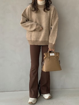 「VRIA CHARME（バリアシャルム）のアイテム」を使った、maamin♡さん（レディース・156cm）の冬コーディネート