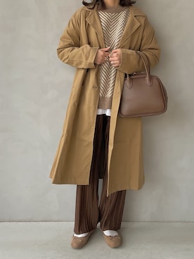 「Fizz（フィズ）のアイテム」を使った、maamin♡さん（レディース・156cm）の冬コーディネート