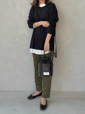 「Fizz（フィズ）のアイテム」を使った、maamin♡さん（レディース・156cm）の春コーディネート