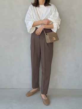 「GRL（グレイル）のアイテム（リング）」を使った、maamin♡さん（レディース・156cm）の春コーディネート