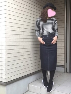 「アパートバイローリーズ」｜「アイテム（腕時計）」を使った、hiromama。さん（レディース・162cm）の冬コーディネート