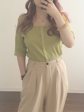 miyuさん（レディース・160cm）の夏コーディネート