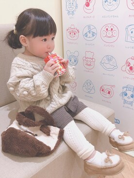 coco❁さん（キッズ・80cm）の秋コーディネート