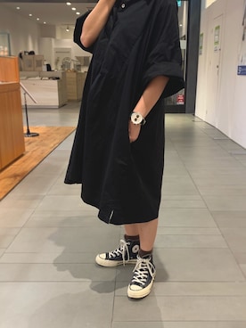 「アイテム（腕時計）」を使った、NORDICFeeling天神店スタッフさん（レディース・149cm）の春コーディネート