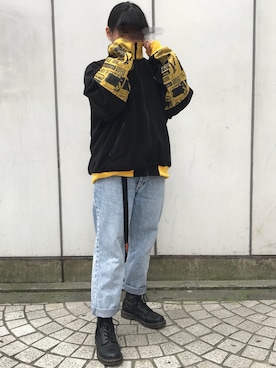 「MYne（マイン）のアイテム（ジャケット/アウター）」を使った、ちゃんなるさん（レディース・156cm）の秋コーディネート