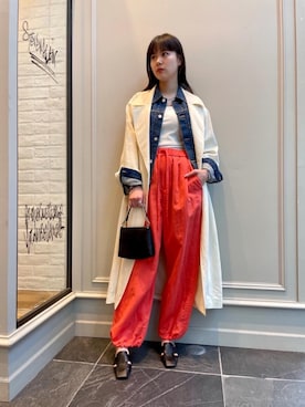 Nanaka Yotsuyaさん(レディース・165cm)の冬コーディネート