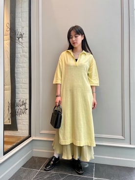 Nanaka Yotsuyaさん（レディース・165cm）の春コーディネート