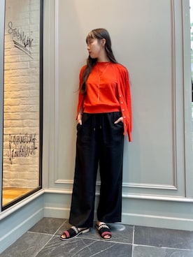 Nanaka Yotsuyaさん（レディース・165cm）の春コーディネート