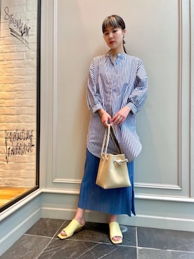 Nanaka Yotsuyaさん（レディース・165cm）の春コーディネート